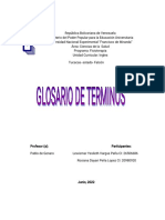 Glosario de Terminos Ingles