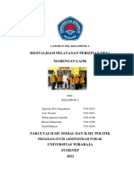 Digitalisasi Pelayanan Perizinan Desa Marengan Laok: Laporan PKL Kelompok V