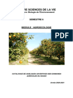 Catalogue Des Adventices Domaine Oulad Teima 2020-2021