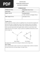 2 Triangles of Force