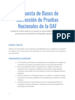 Propuesta Bases de Corrección Nacional OAF