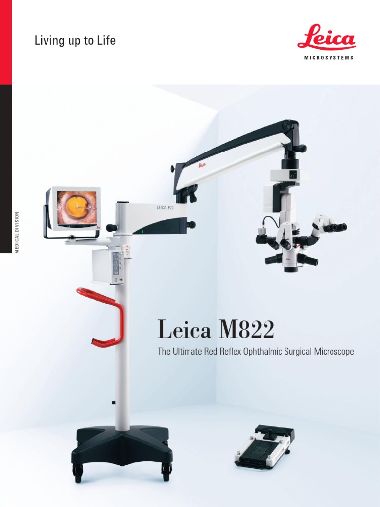 Leica M822 The Ultimate Red Reflex Ophthalmic Surgical Microscope
