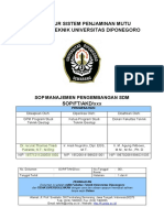 SOP Manajemen Pengembangan SDM