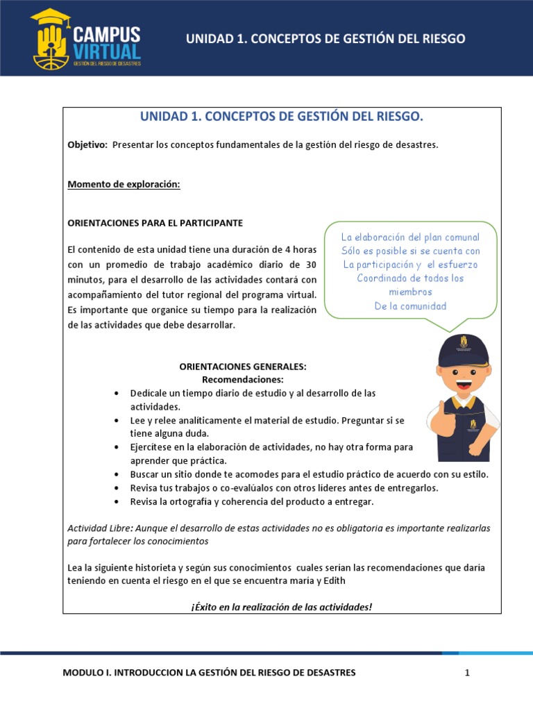 Introducción a la Gestión de Riesgos | PDF | Riesgo | Reducción de ...