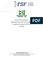 Regulamento Campeonato Sergipano Sub 20 A2 Ano 2022 1