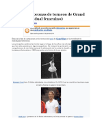 Anexo:Campeonas de Torneos de Grand Slam (Individual Femenino)