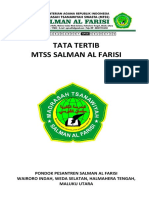 Tata Tertib Mtss Salman Al Farisi