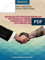 Memfasilitasi Penyelenggaraan Penyelesaian Perselisihan Hubungan Industrial KTK - Hi02.051.001