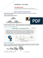 Reforzamiento de Matemática - 5to. Grado: Tema: Razonamiento Inductivo