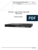 Tu - Cañaveral - Atp Switch Cisco 3650 Red Acceso