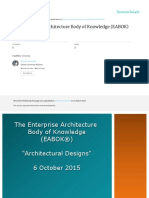 EABOK - Enterprise Architecture Body of Knowledge Guide Presentation