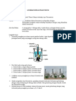 LEMBAR KERJA PRAKTIKUM Fotosintesis