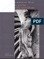 Eco, Arte e Bellezza Nell'Estetica Medievale, 1987 [Lt]