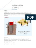 Pentingnya Patok Dalam Pendaftaran