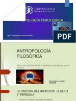 Antropologia Fisiologica Definición