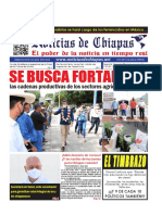 Periódico Noticias de Chiapas, Edición Virtual Jueves 07 de Julio de 2022
