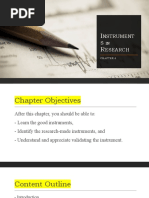 Chapter 6 Instruments in Research