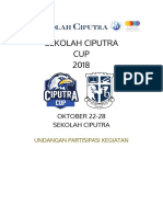 Undangan Ciputra Cup 2018