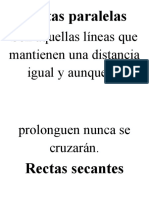 Definiciones de Rectas