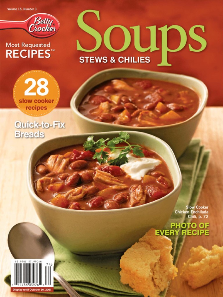 Betty Crocker Soups, Stews & Chlies