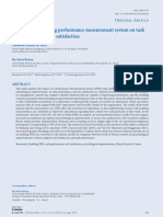 Impact of An Enabling Performance Measurement System On Task Performance and Job Satisfaction