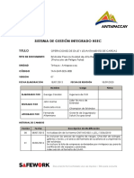 Estandar FHP - Operaciones de Izaje y Levantamiento de Cargas