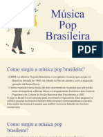 Musica Pop Brasileira