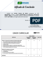 Certificado Curso Segurança Operacional