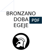 Bronzano Doba Egeje - Skripta