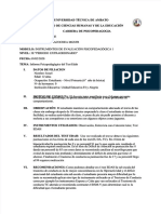 PDF Informe Psicopedagogico Del Test Edah - Compress