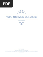 Node Interview Questions