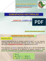 9.1subespacio Vectorial-Combinacion Lineal