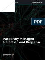 Kaspersky Managed Detection and Response: Enterprise Cybersecurity