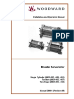 Installation and Operation Manual: Booster Servomotor
