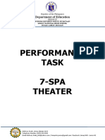 Performance Task 7-SPA Theater: Department of Education