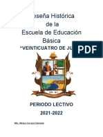 Reseña Historica Escuela