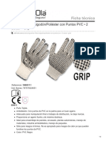 Ficha Tecnica Guantes 19800111 Con Puntos PVC