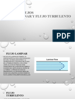 Flujo Laminar y Turbulento 