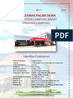 FACT SHEET Puskesmas Pagar Dewa Lampung Barat