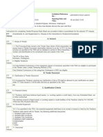Section2 - E-Tender Data Sheet