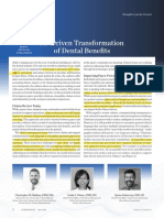 AI-Driven Transformation of Dental Benefits: Improving Payer-Provider Relations