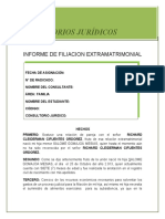 Informe ConsultorioJuridico FAMILIA