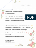 Carta de Presentacion