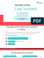 ISMT12 - Day 230 - Ravanno - Disorder of The Skull and Vertebral Column