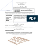 GUÍA DE APRENDIZAJE N°3 Modulo #9 Especialidad Construcción Mención Terminaciones de Contrucción 4m