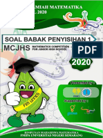 Soal Babak Penyisihan 1 MCJHS