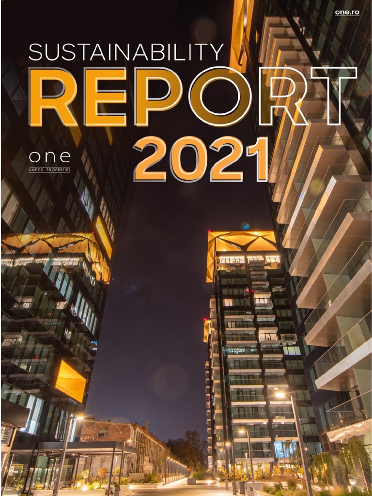 2021 Sustainability Report One United | PDF | Sustainability | Governance