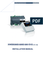 XWEB300D/500D/500 EVO: Installation Manual