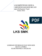 Informasi Dan Kisi-Kisi Elektronika Aplikasi LKS 2022