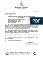 Division Memorandum No. 189, S. 2021 PQA